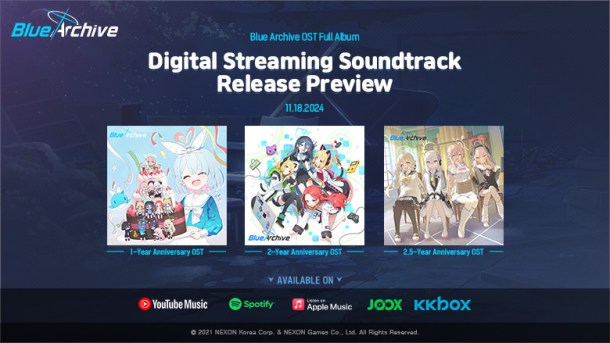 Blue Archive | Anniversary OSTs Digital Release