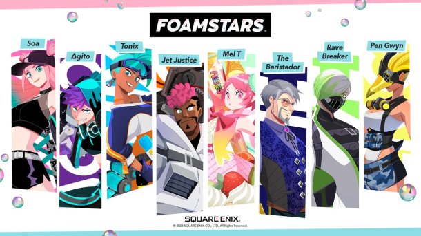 FOAMSTARS | Character roster