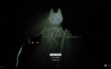 Stray | title screen