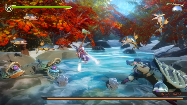 Sakuna: Of Rice and Ruin | Action